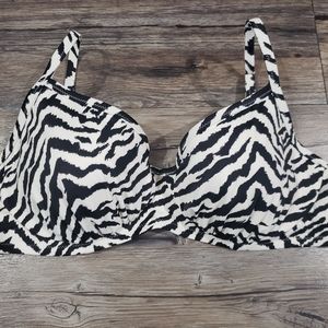 Zebra bikini bra 36d bikini